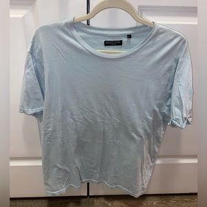 Brave Soul Baby Blue Men's T-Shirt Size L
